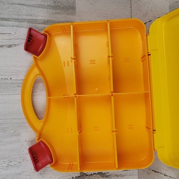 Lego carrying case with an assortment of Legos - Picture 5 of 10